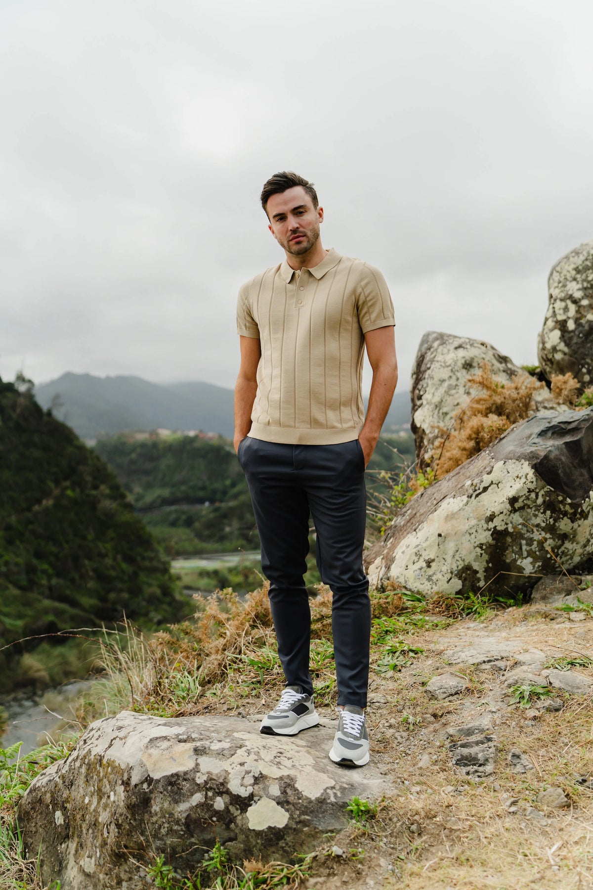 Edge Polo Beige - Outlet