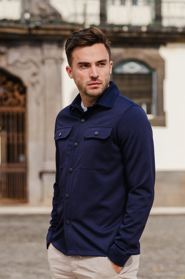 Aspect Overshirt Navy