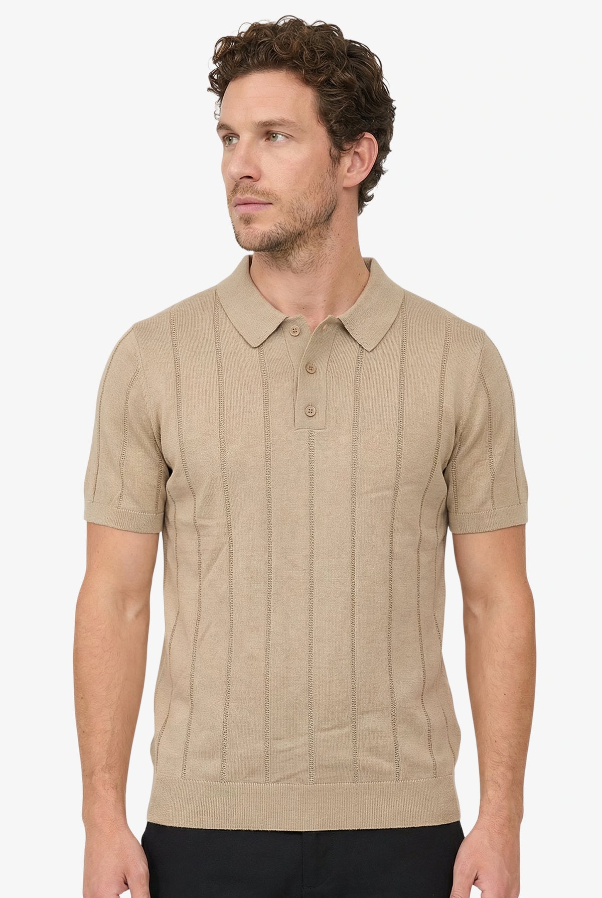 Edge Polo Beige - Outlet
