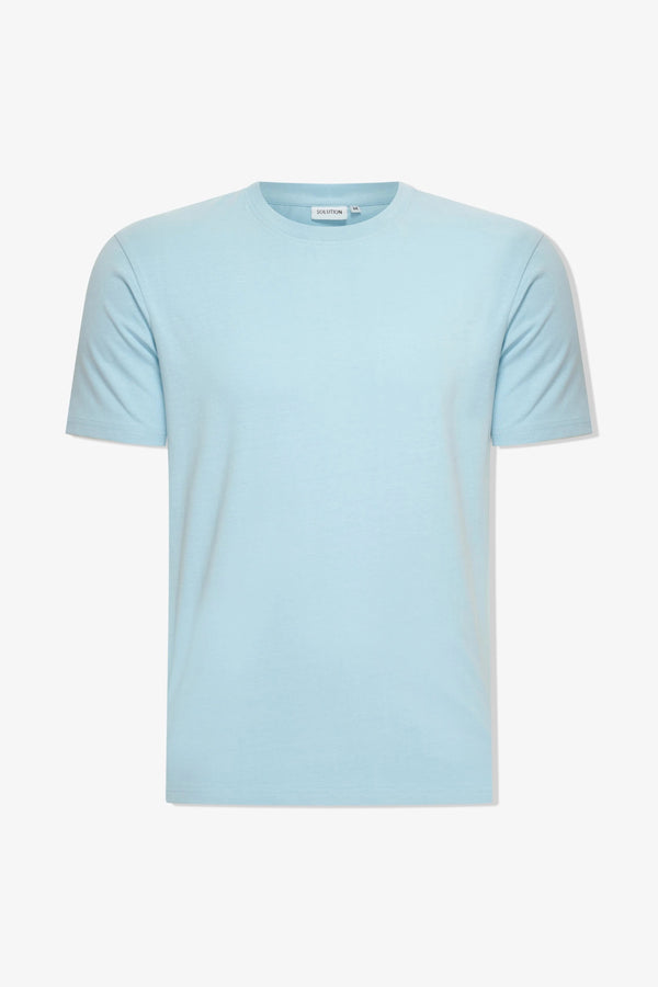Alpha Basic T-Shirt Regular Fit Pacific Blue