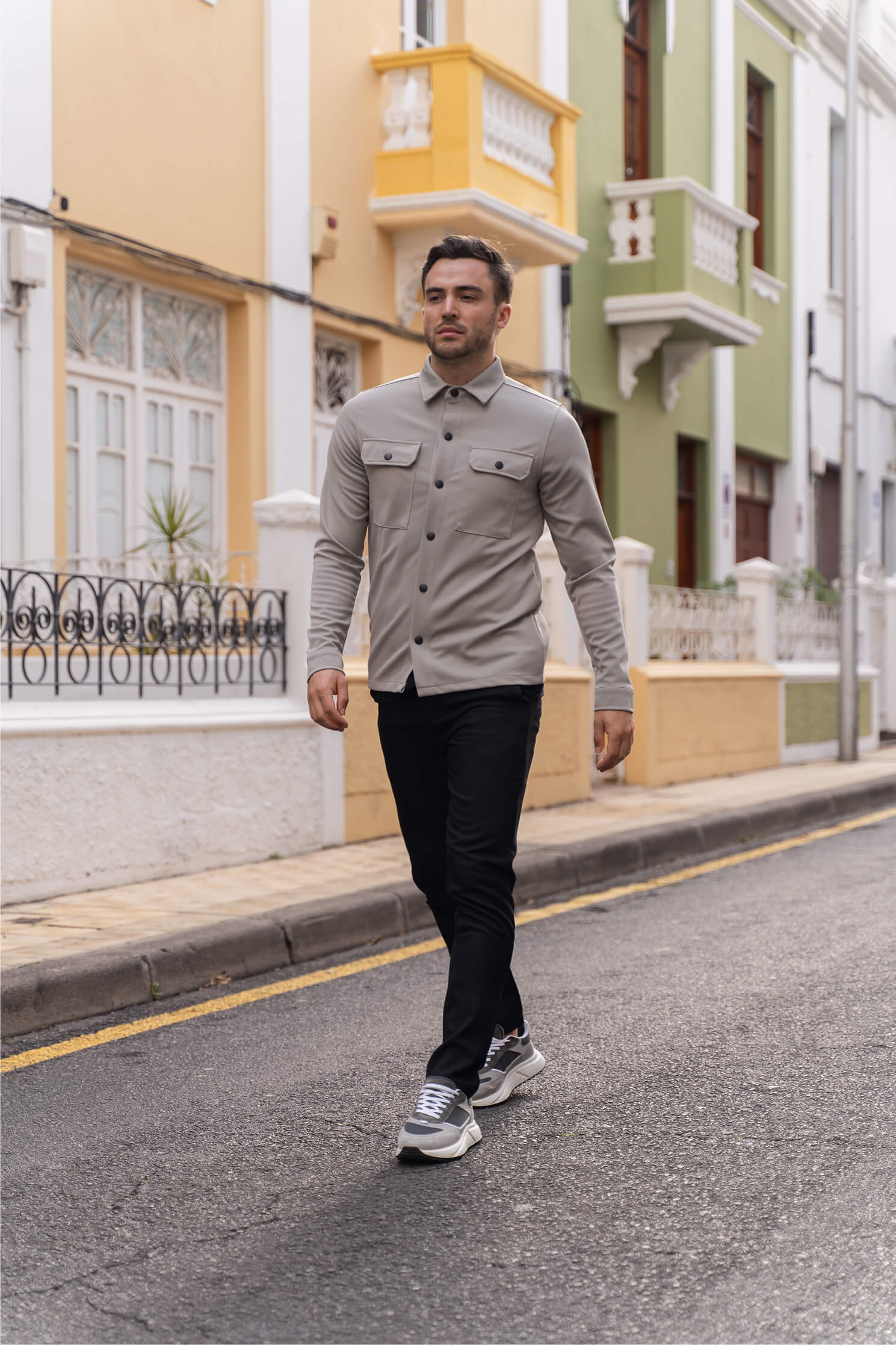 Aspect Overshirt Grey