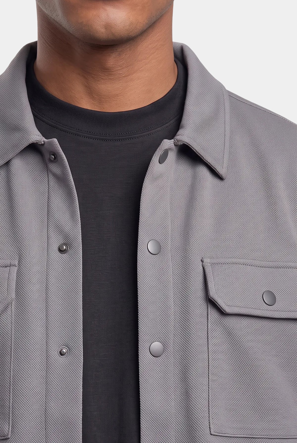 Aspect Overshirt Antraciet