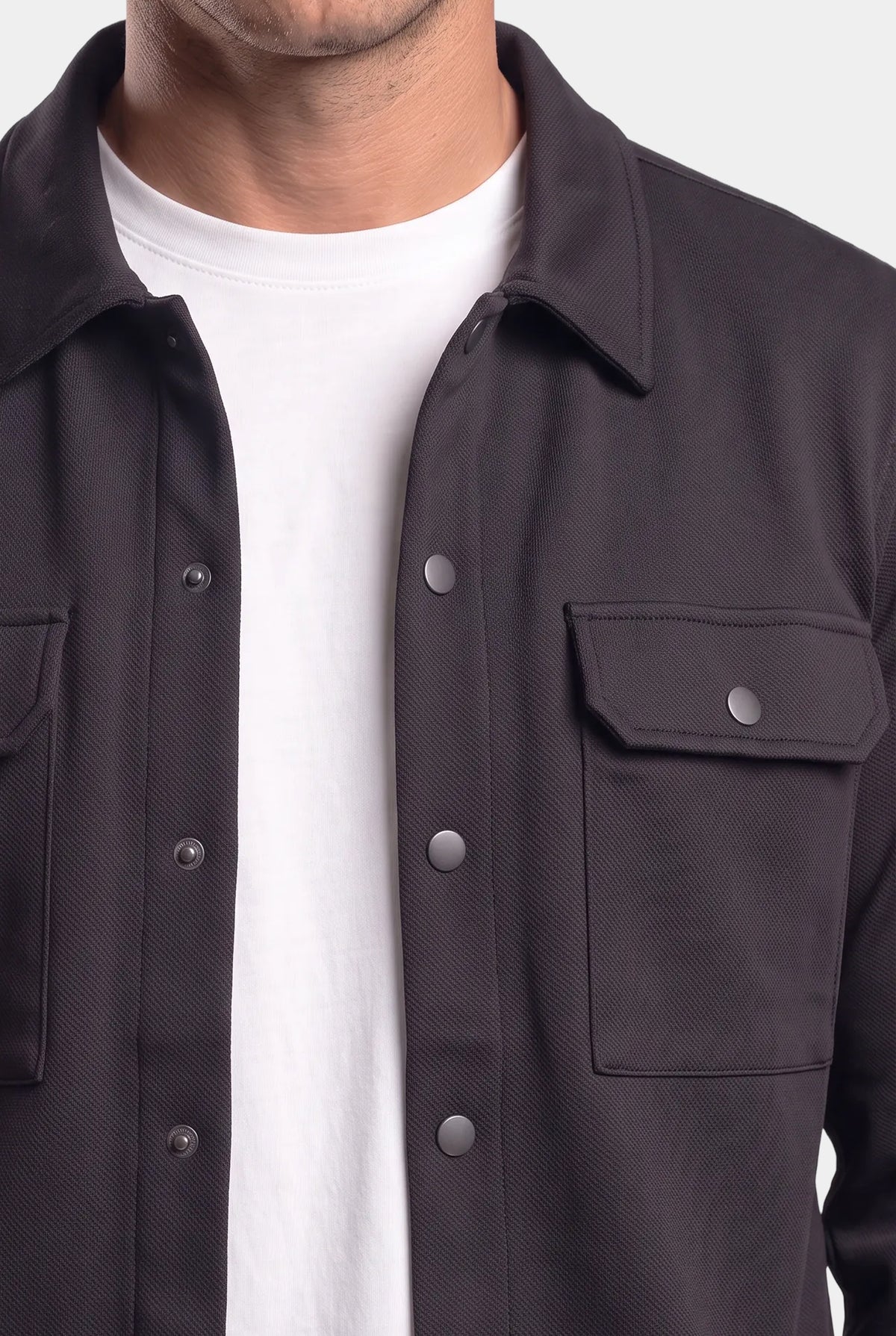 Aspect Overshirt Black