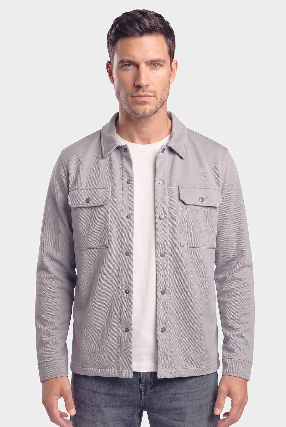 Aspect Overshirt Grey
