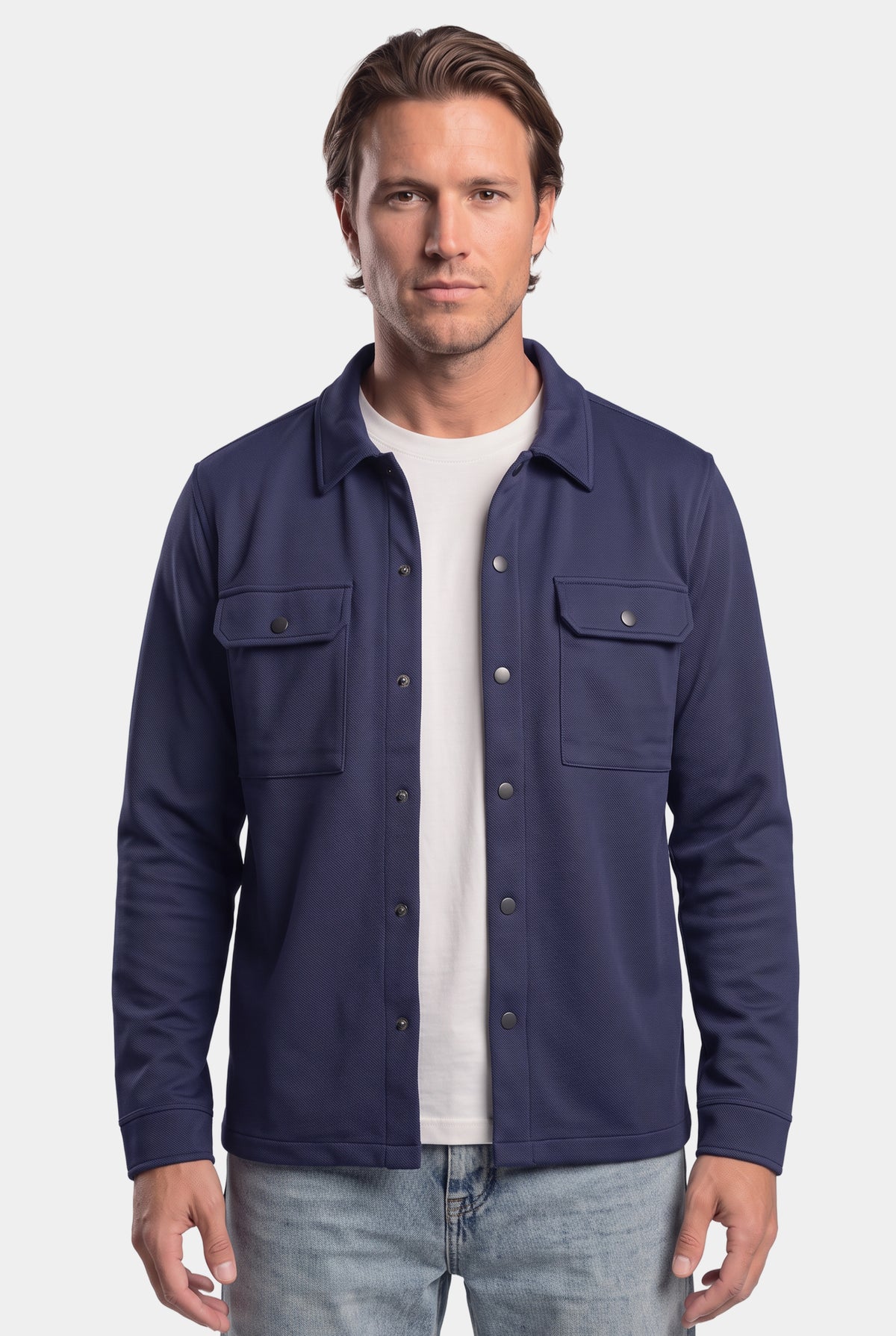 Aspect Overshirt Navy
