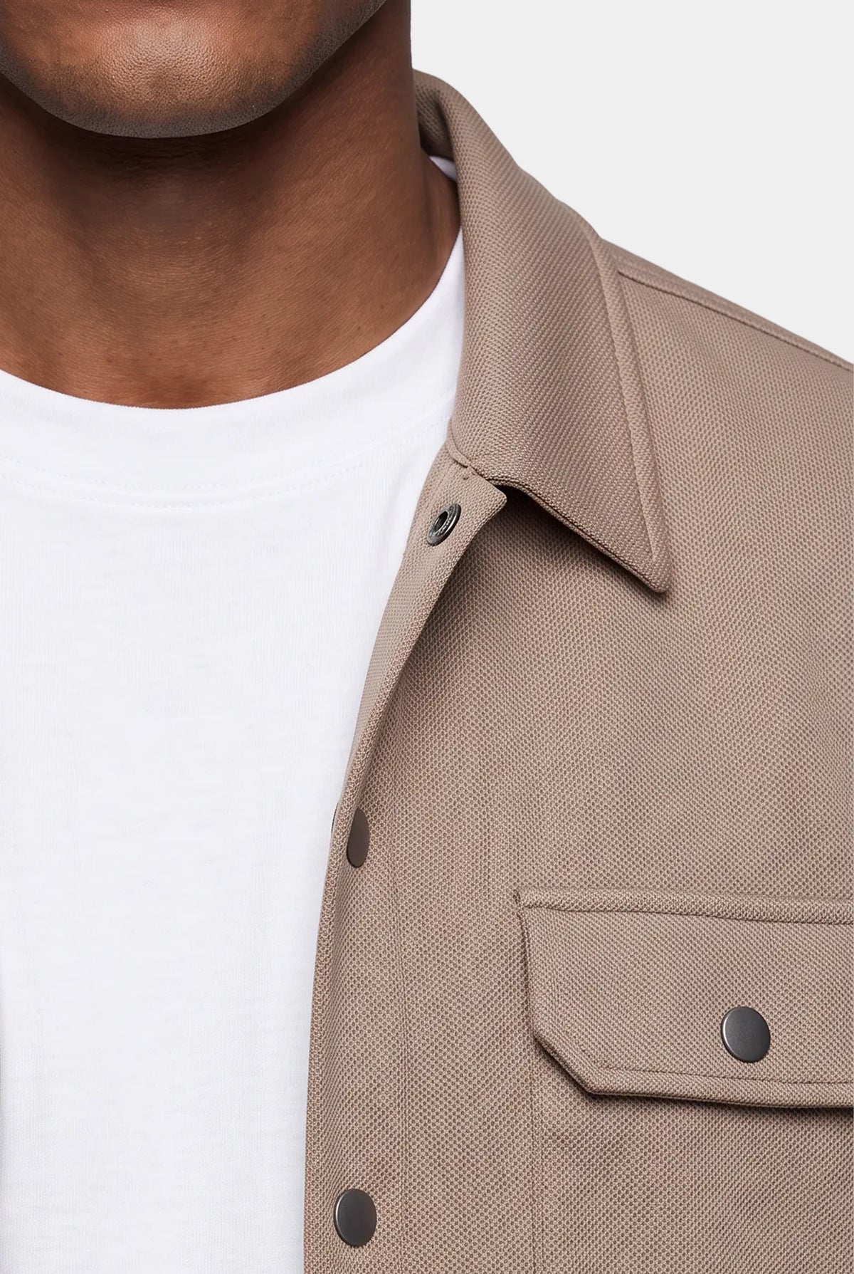 Aspect Overshirt Taupe