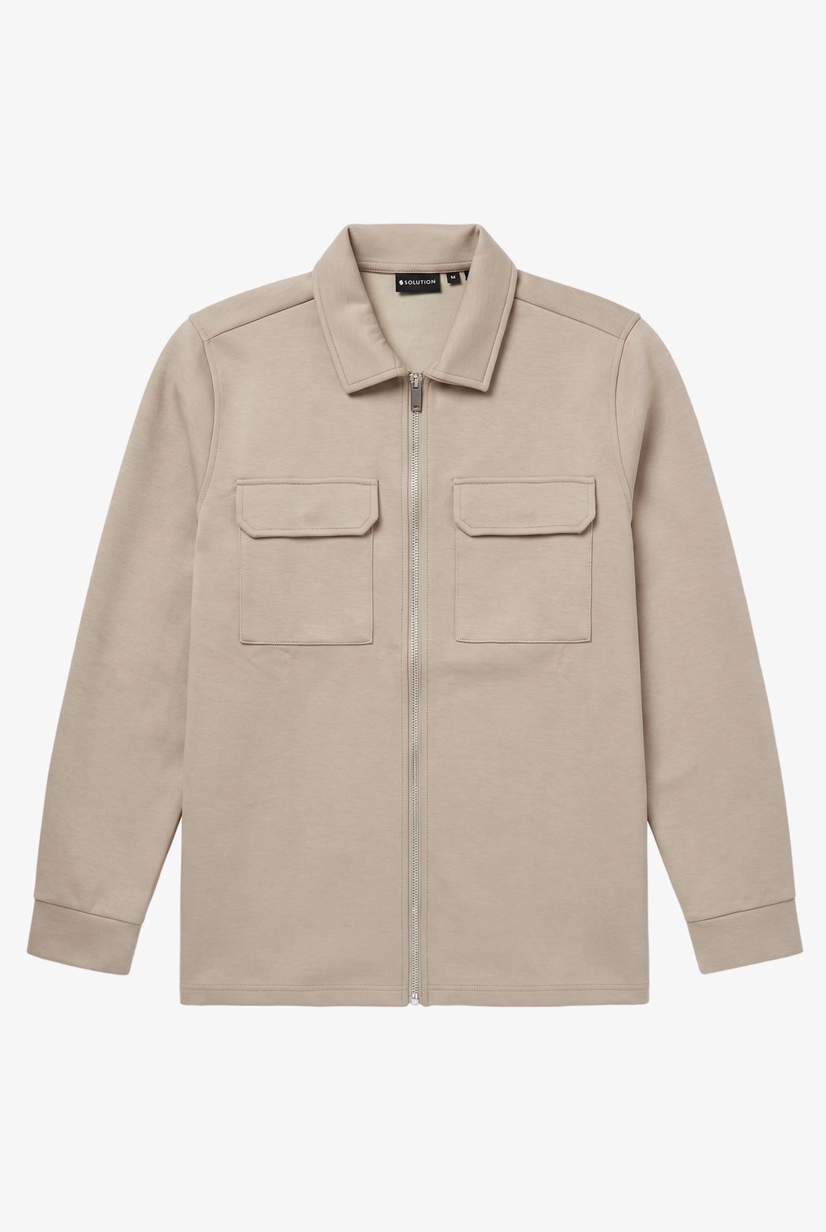 Craft Zipper Overshirt Beige