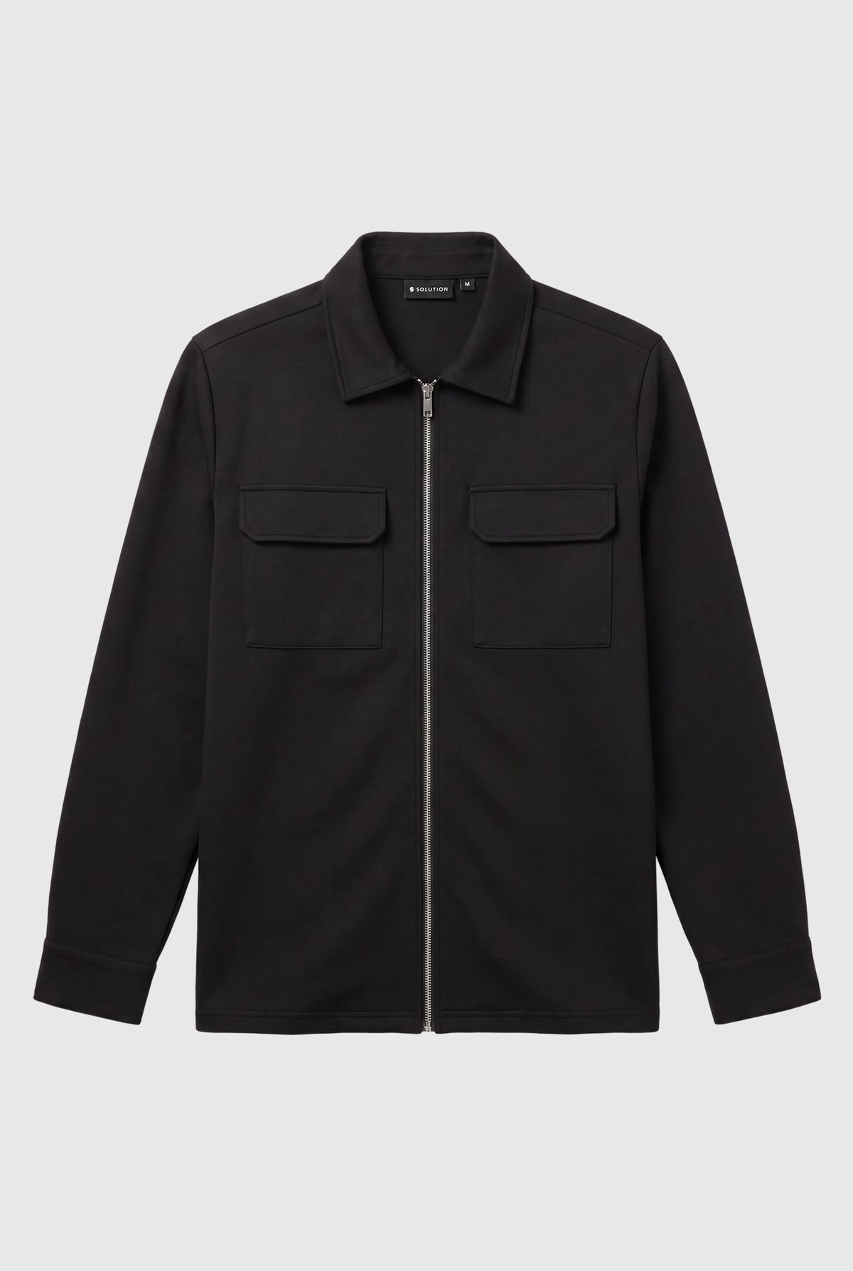 Craft Zipper Overshirt Black