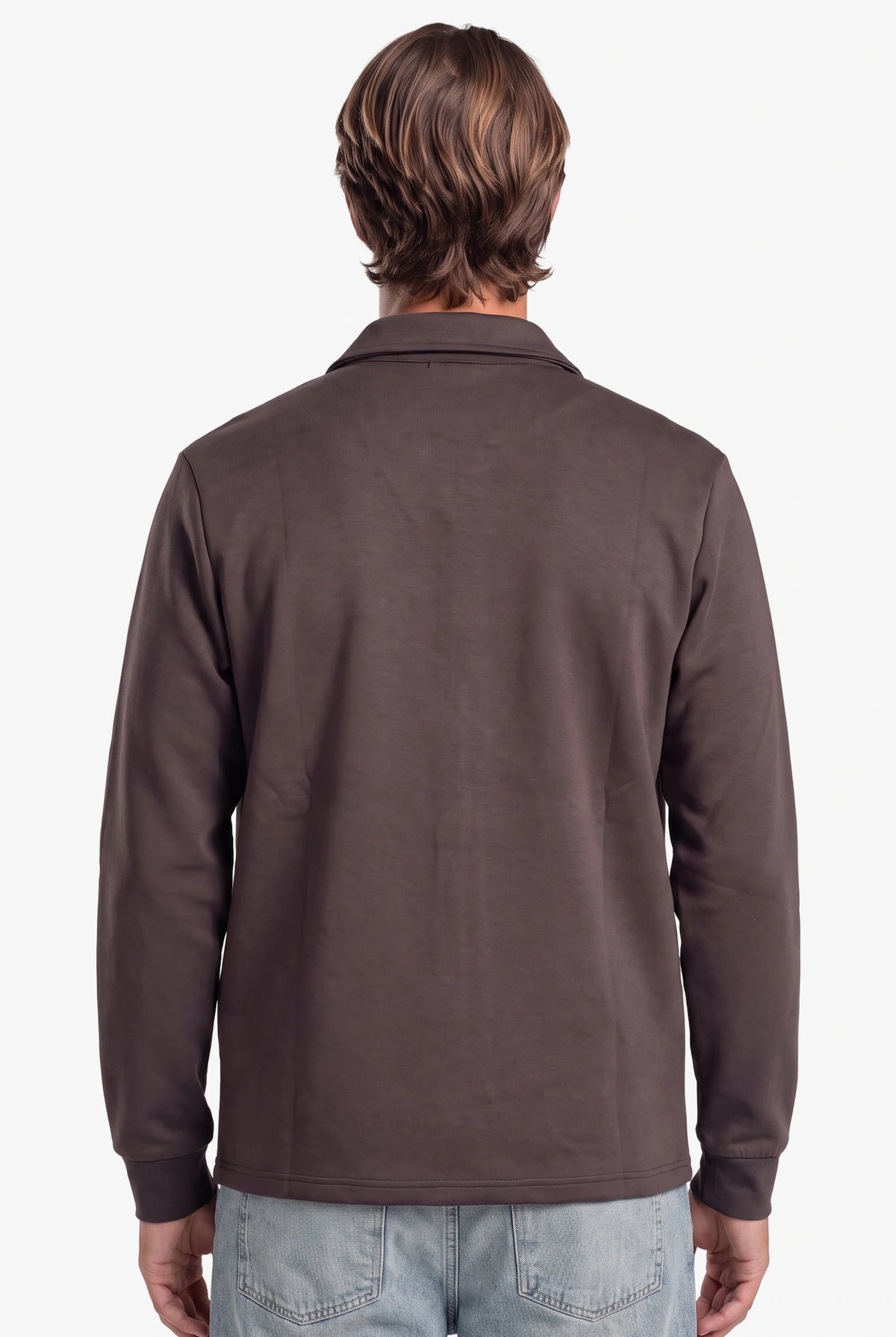 Craft Zipper Overshirt Dark Brown