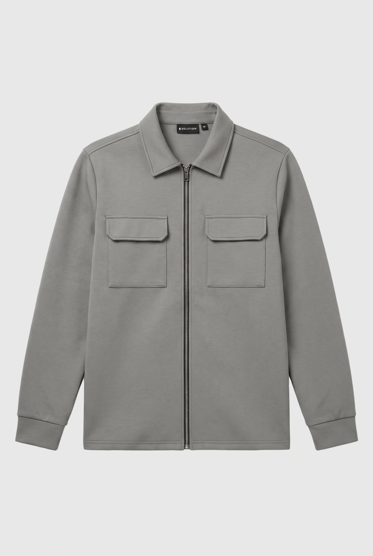 Craft Zipper Overshirt Grey