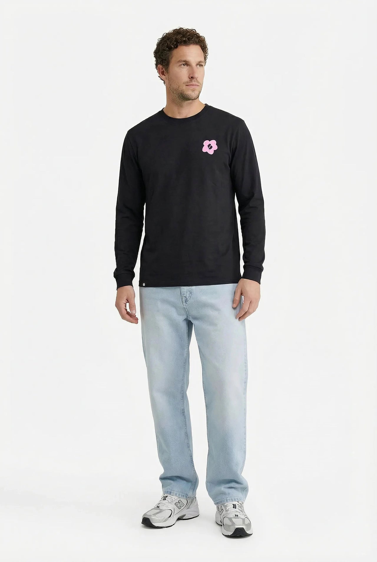 Creative Longsleeve T-Shirt Black