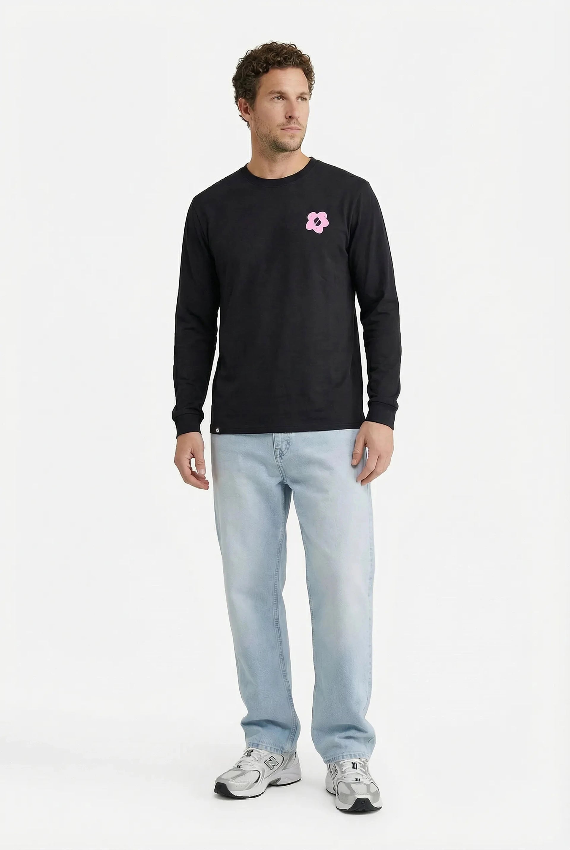 Creative Longsleeve T-Shirt Black