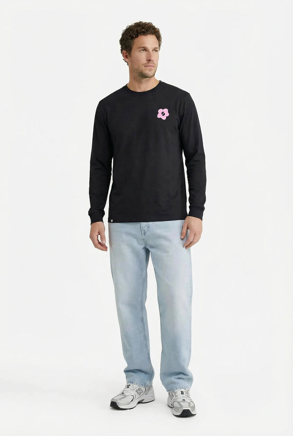 Creative Longsleeve T-Shirt Black