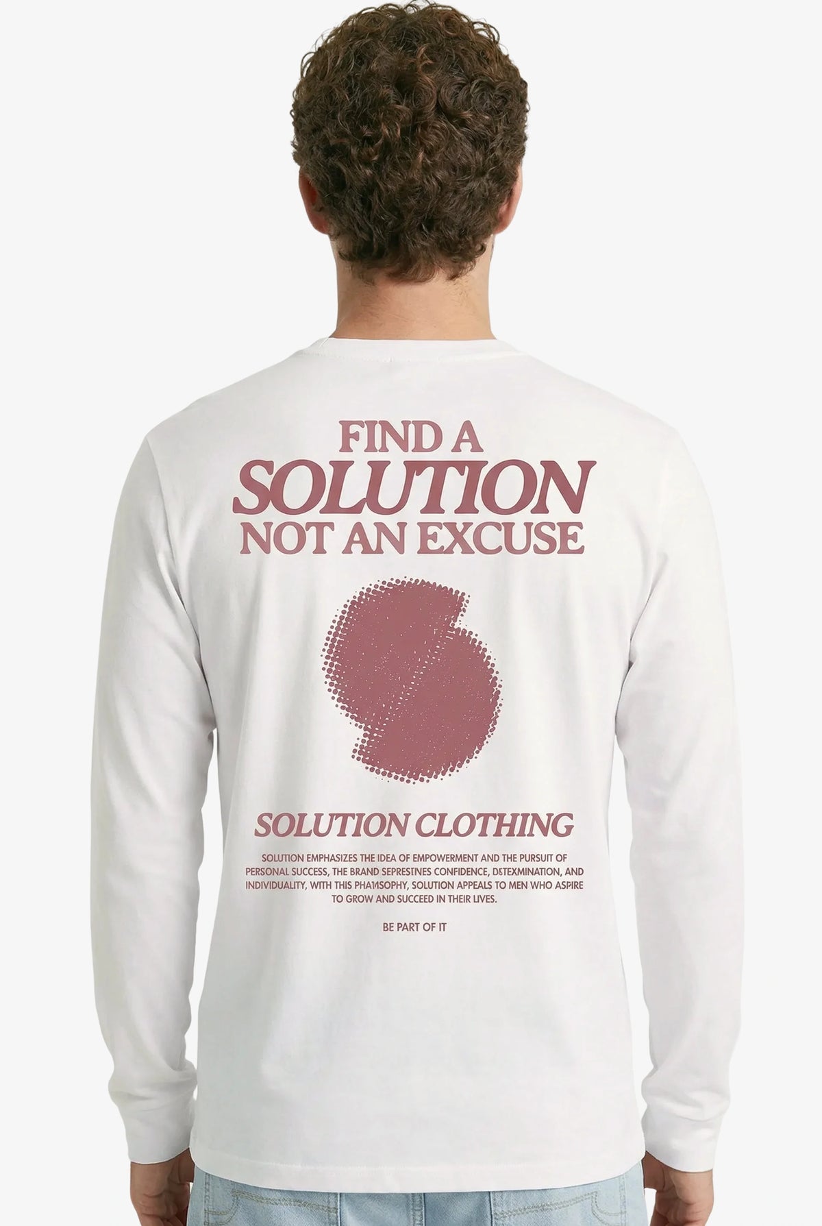 Creative Longsleeve T-Shirt White