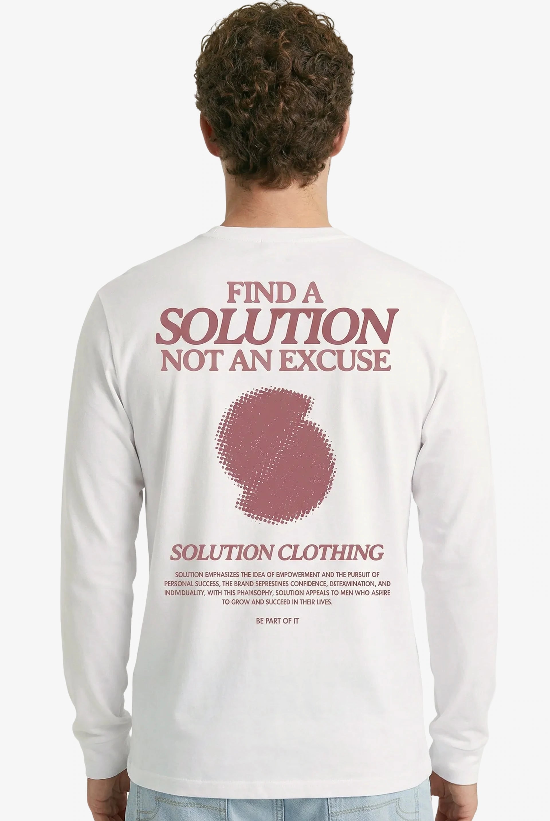 Creative Longsleeve T-Shirt White