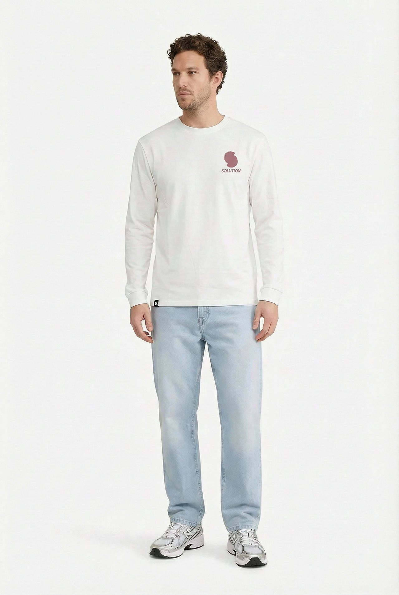 Creative Longsleeve T-Shirt White