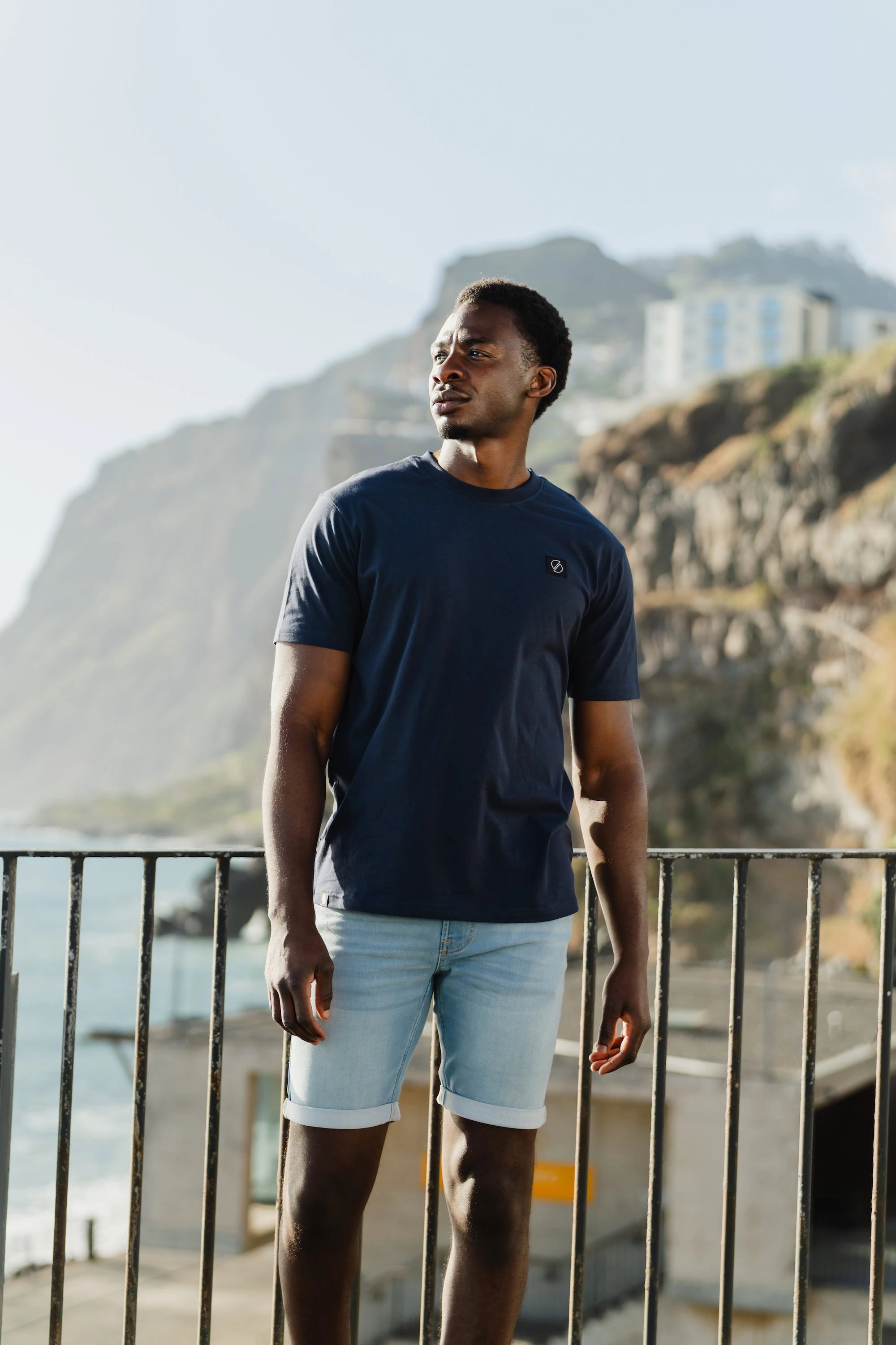 Blaze Label T-Shirt Navy