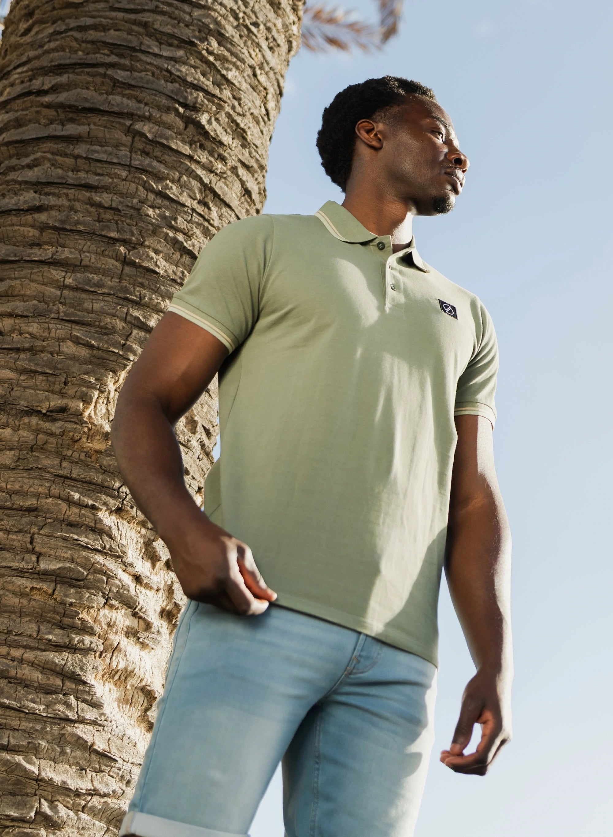 Flow Polo Agave Green