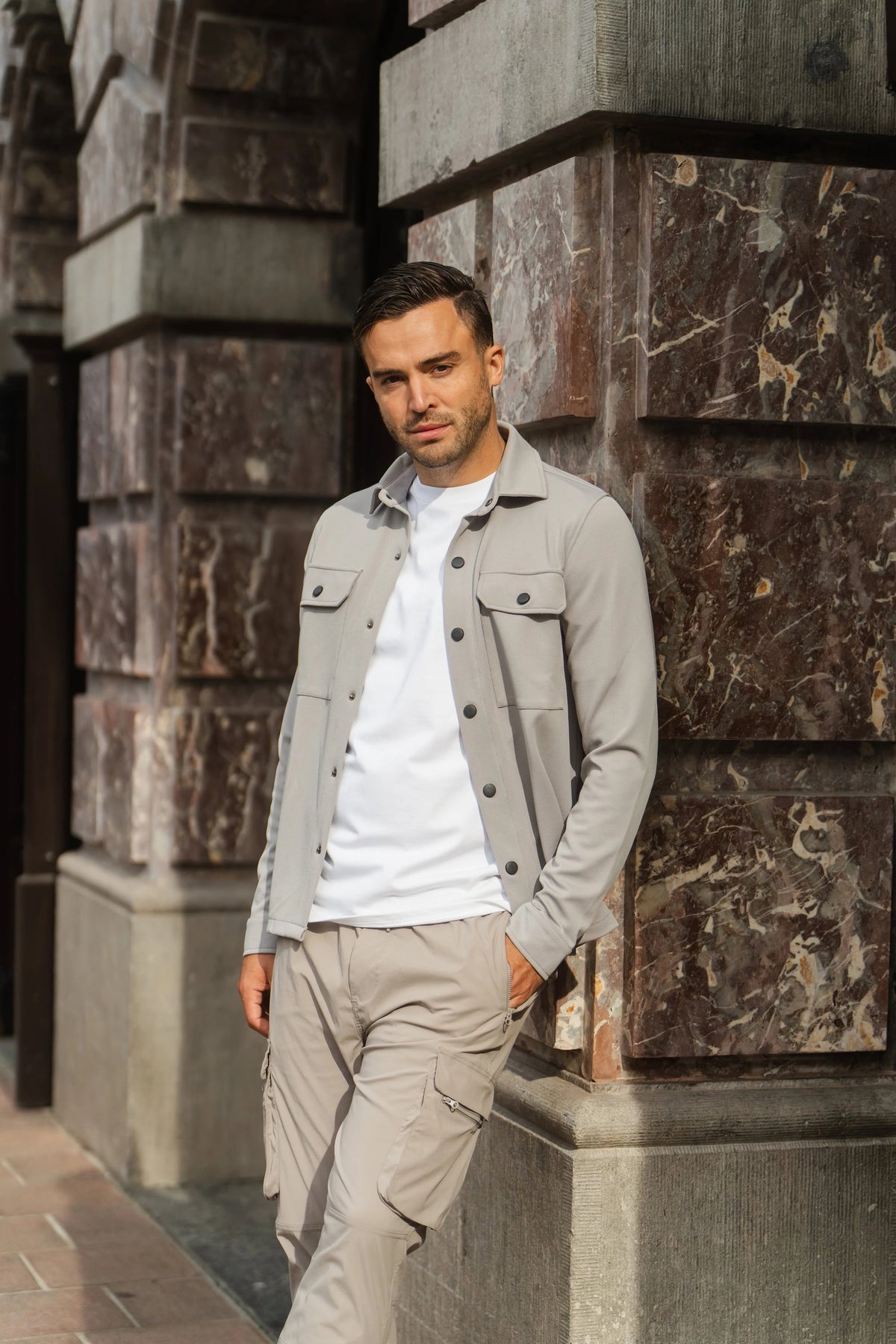Aspect Overshirt Grey
