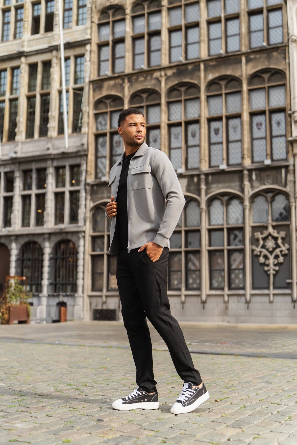 Craft Zipper Overshirt Grey