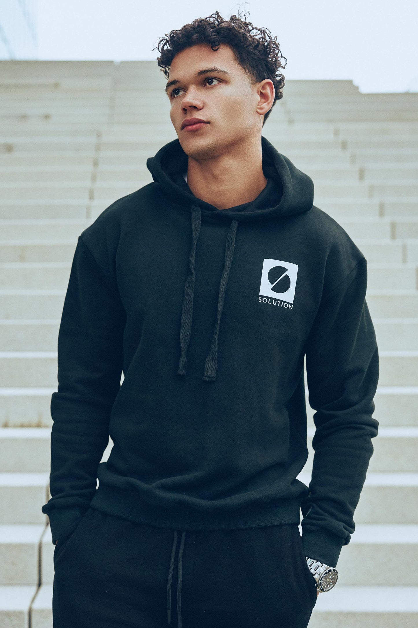 Creative Hoodie Black