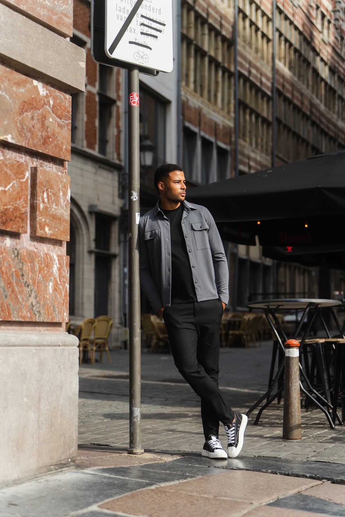 Aspect Overshirt Antraciet