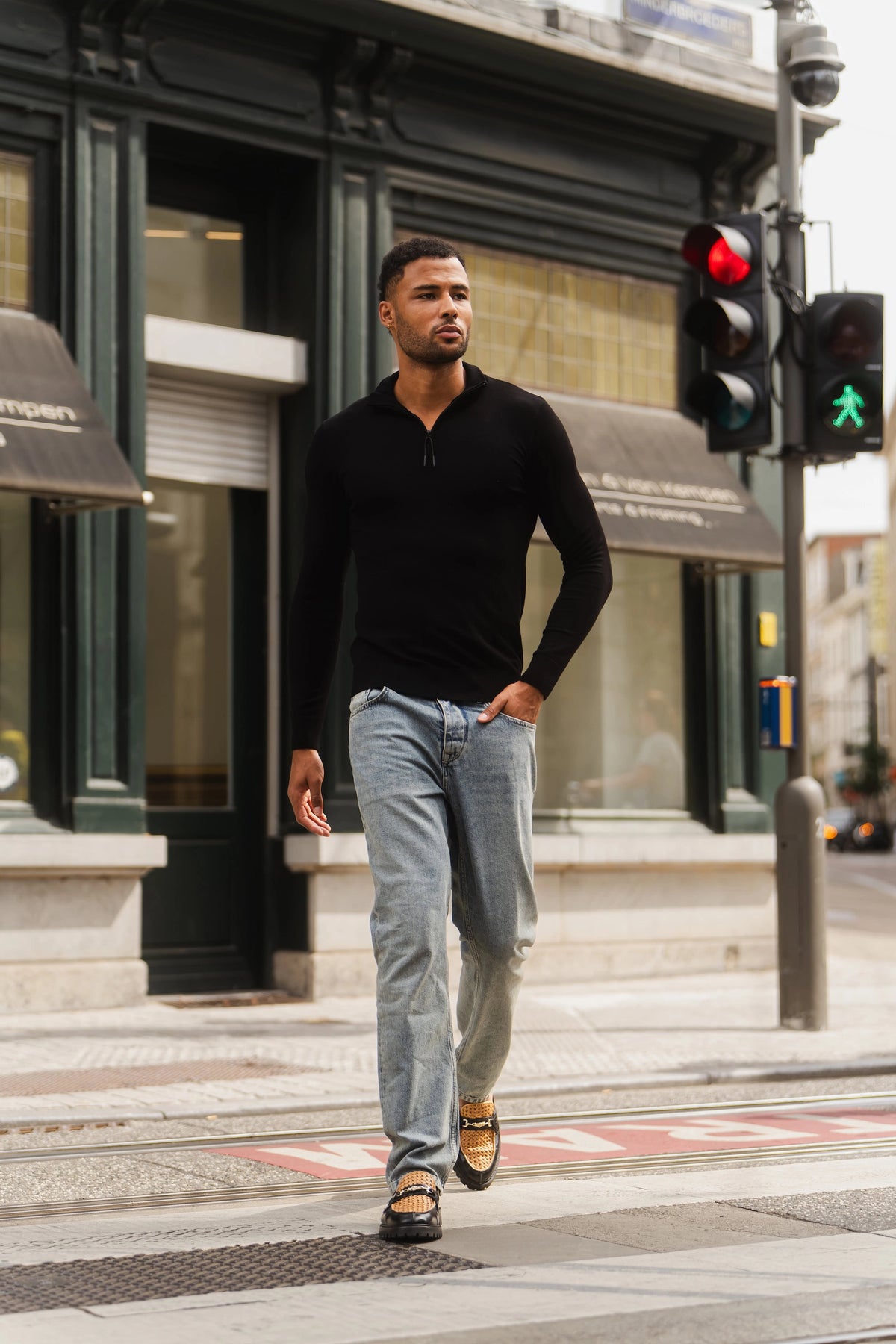 Zipper pullover Simon Black