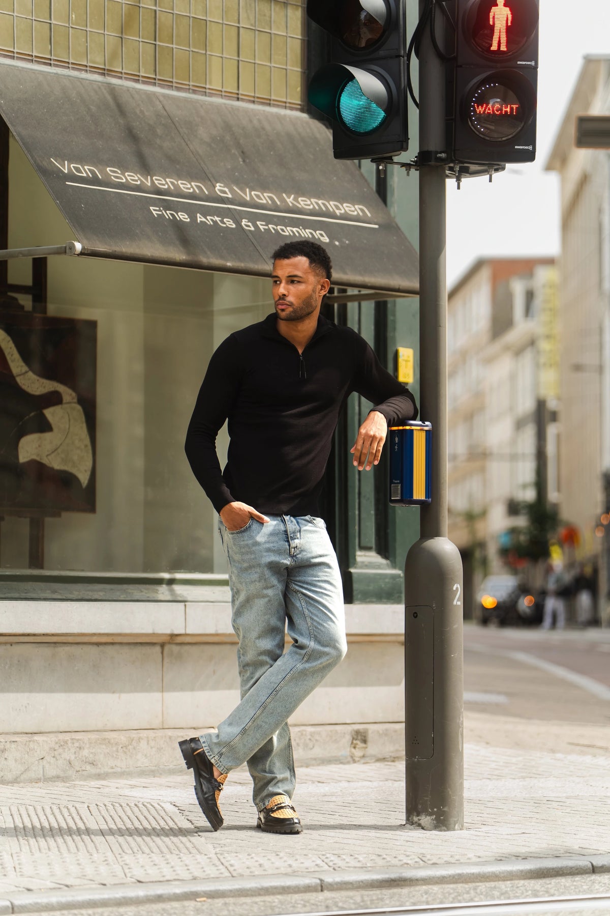 Zipper pullover Simon Black