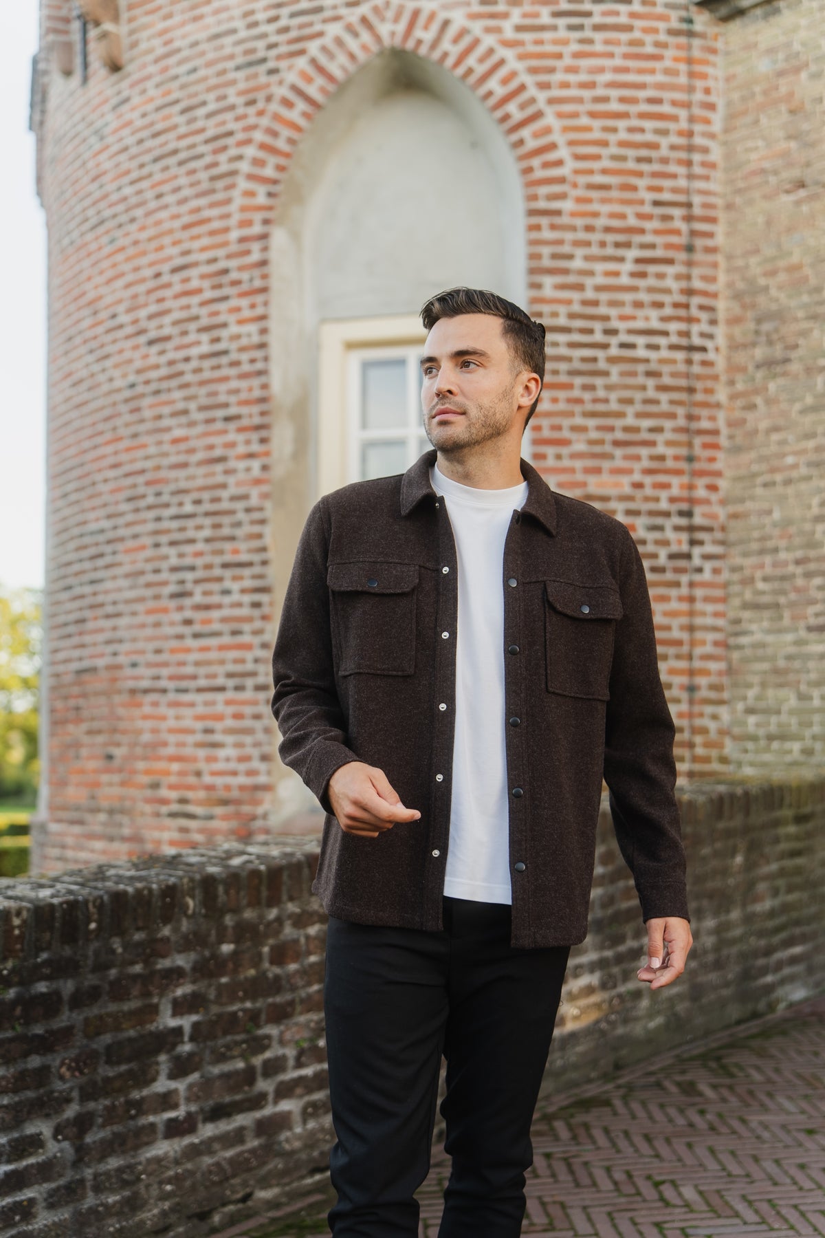 Diablo Overshirt Dark Brown