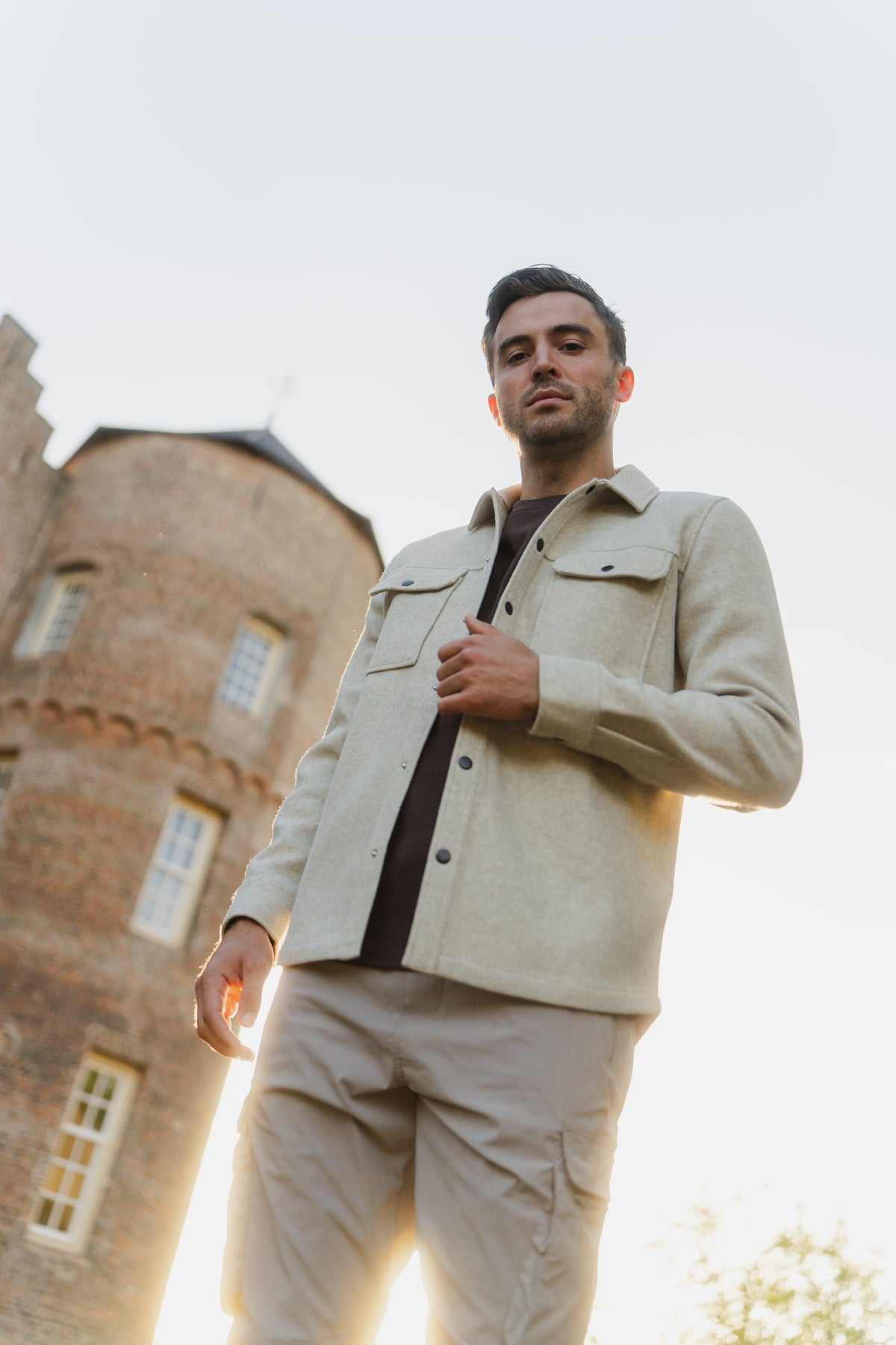 Diablo Overshirt Beige
