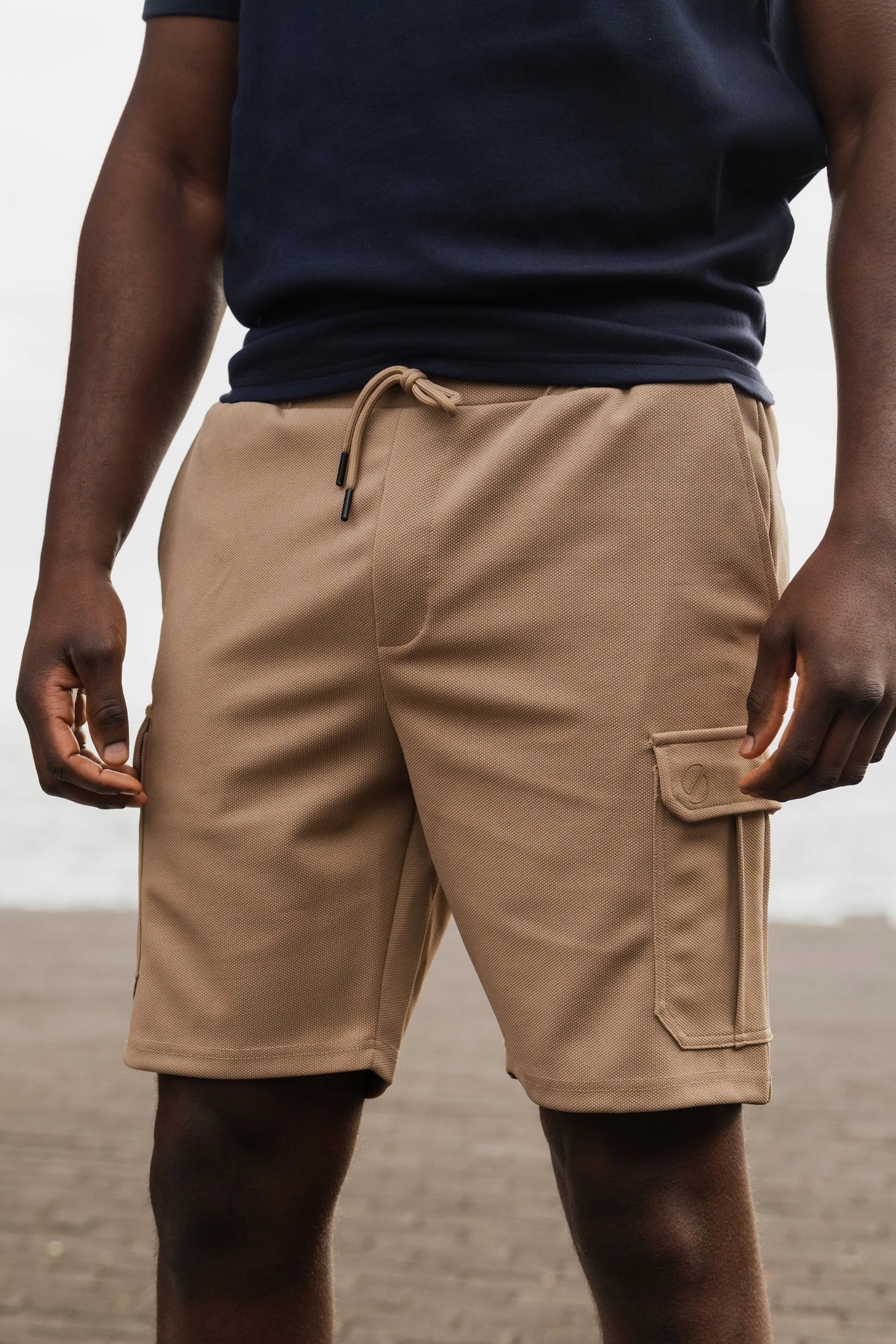 Base Cargo Short Taupe