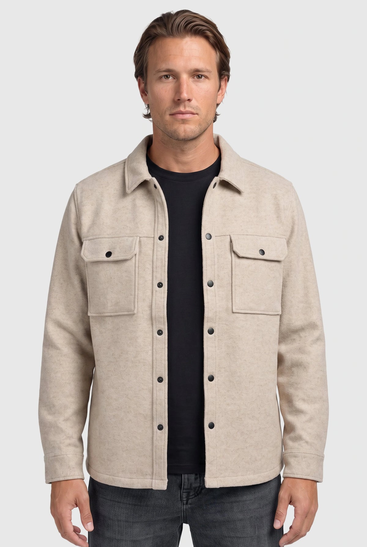 Diablo Overshirt Beige