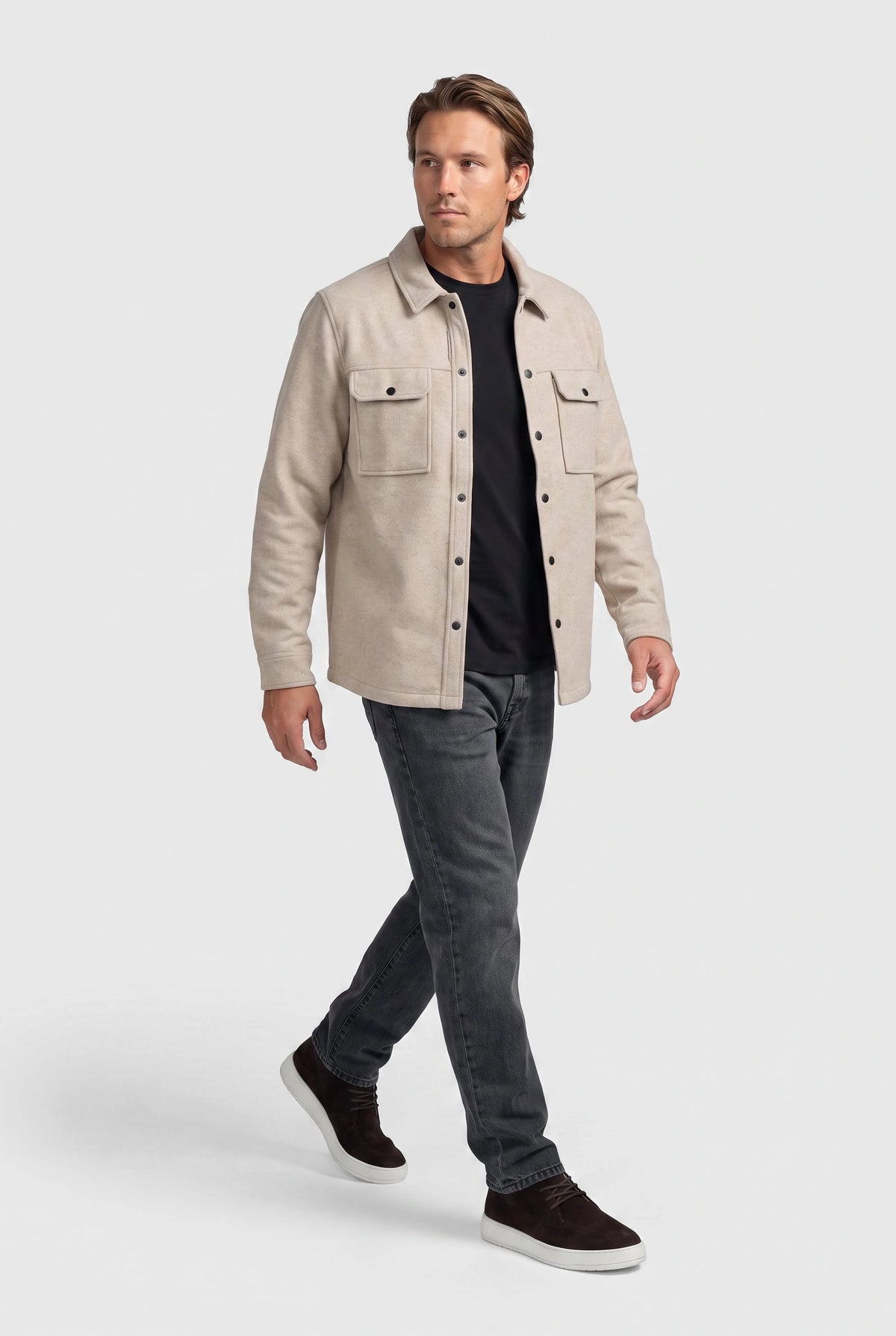 Diablo Overshirt Beige