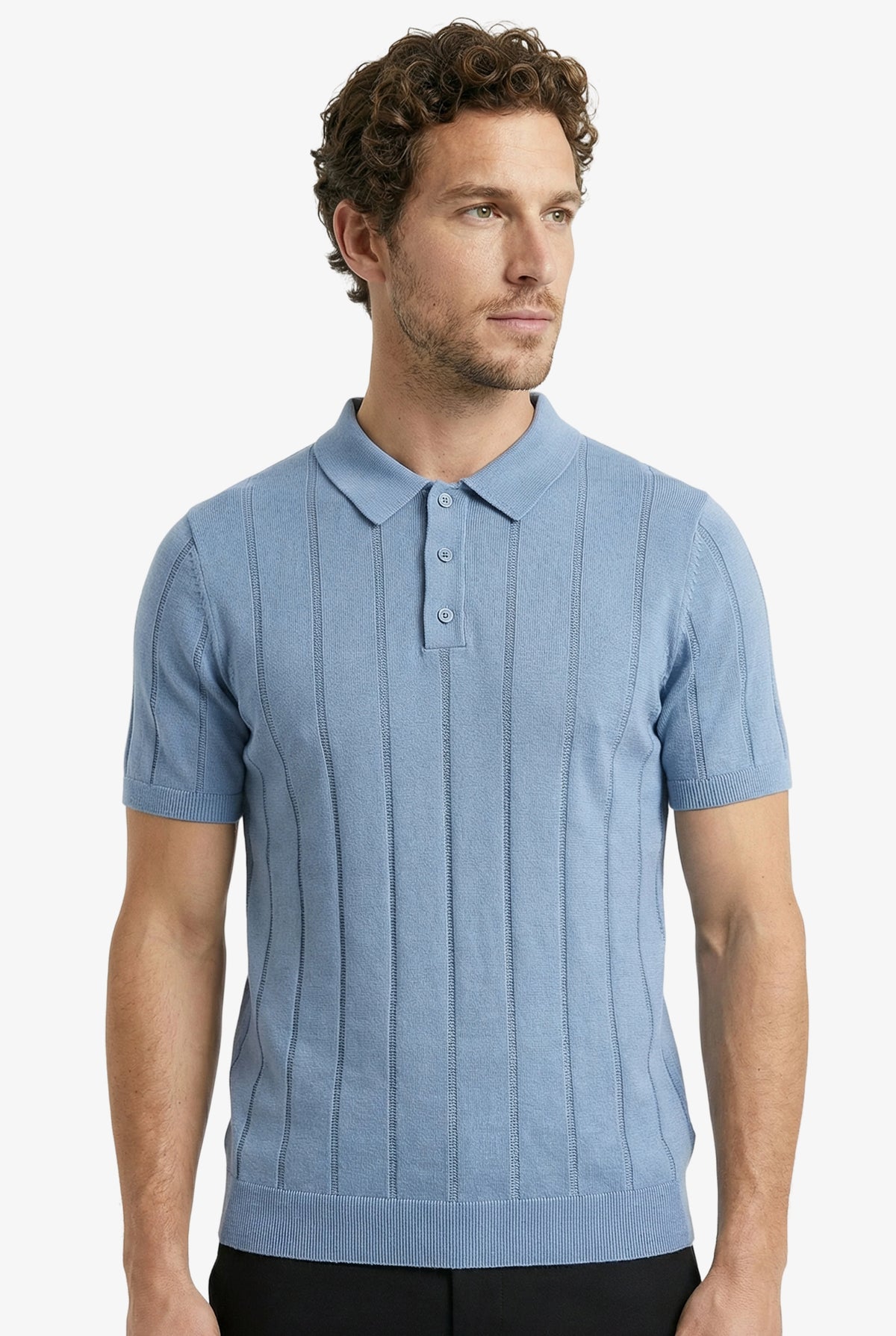 Edge Polo Light Blue
