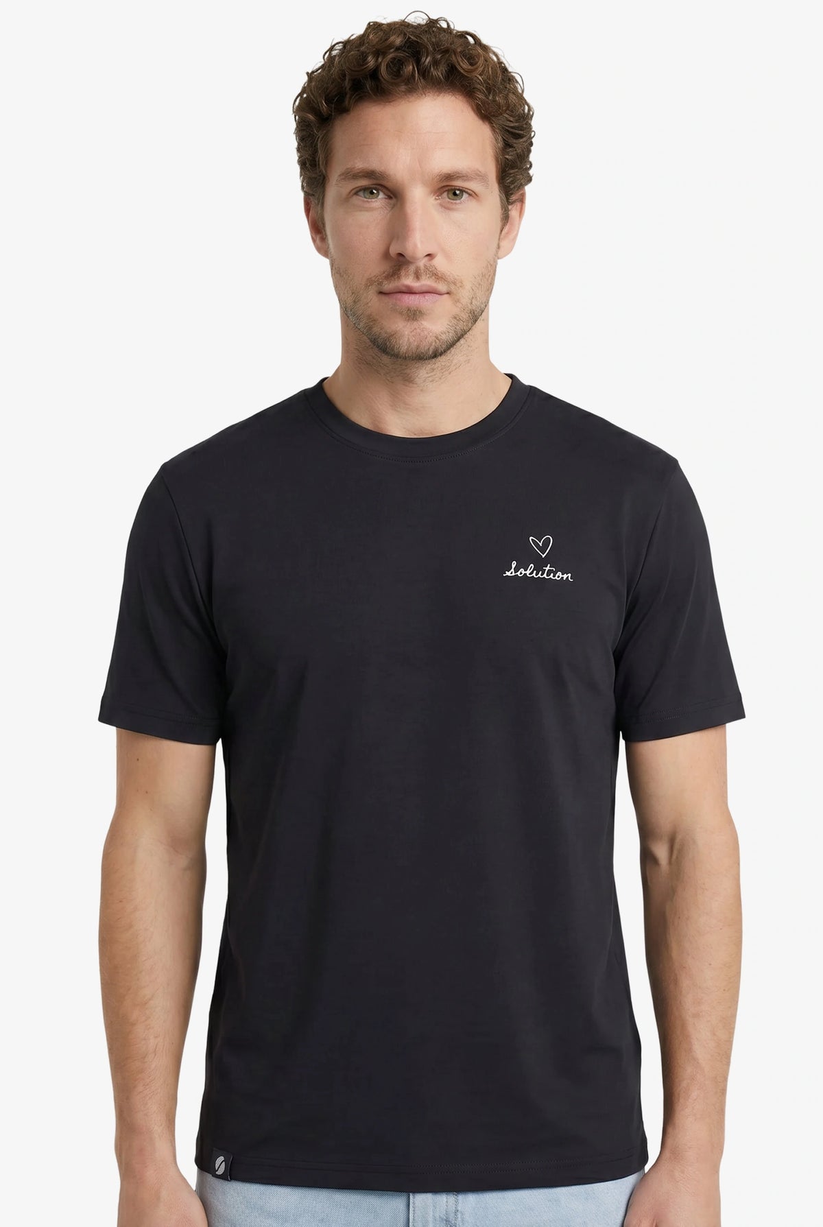 Heart T-Shirt Black