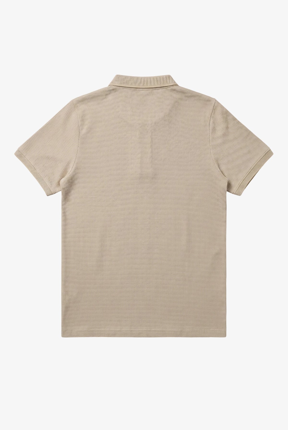 Helix Waffle Polo Beige