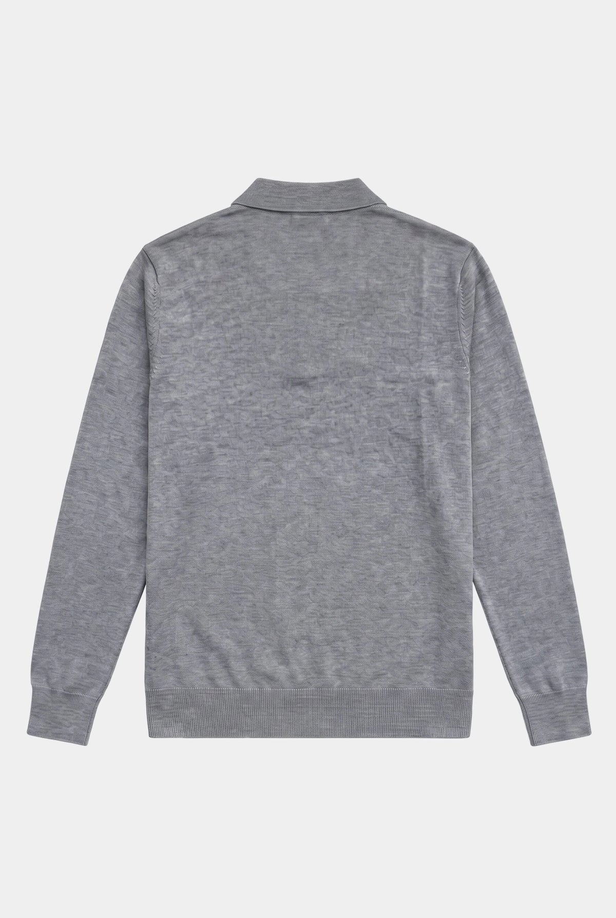 Long Sleeve Polo Ralf Grey