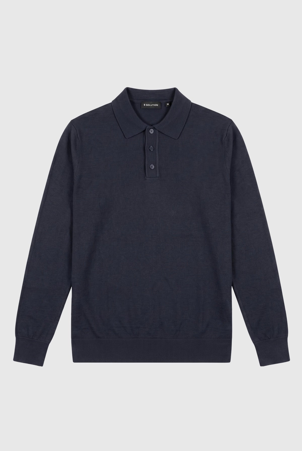 Long Sleeve Polo Ralf Dark Navy