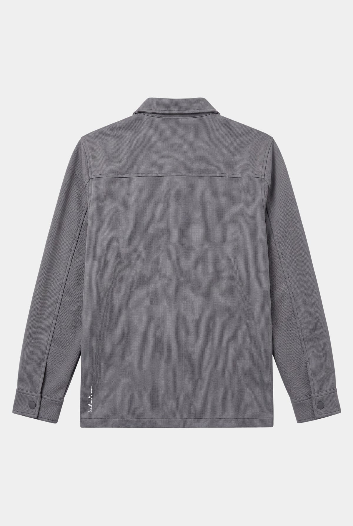 Shift Zipper Overshirt Antraciet