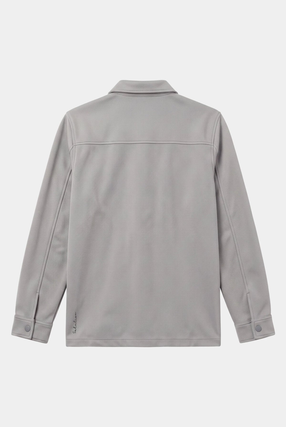 Shift Zipper Overshirt Grey