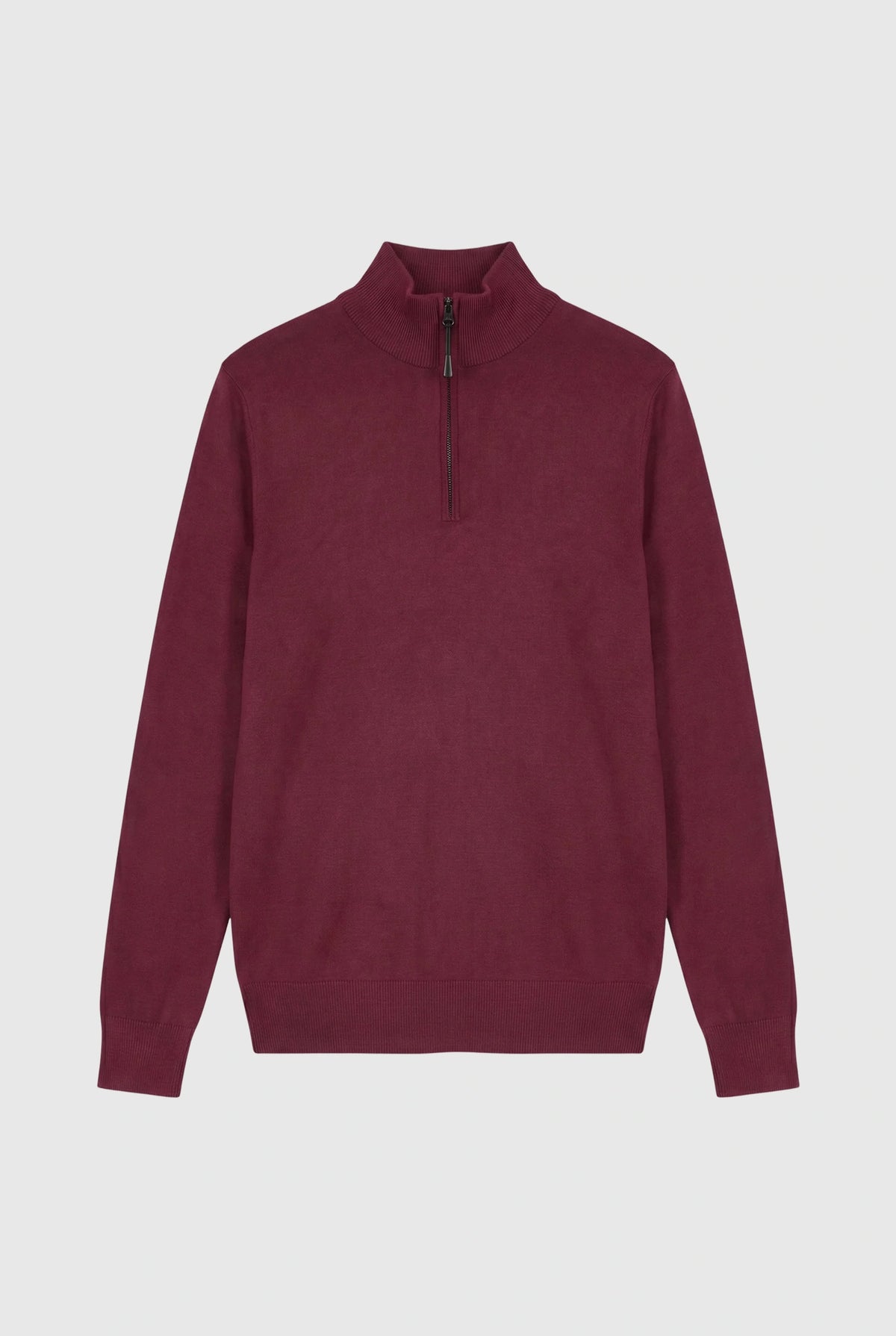 Zipper pullover Simon Bordeaux