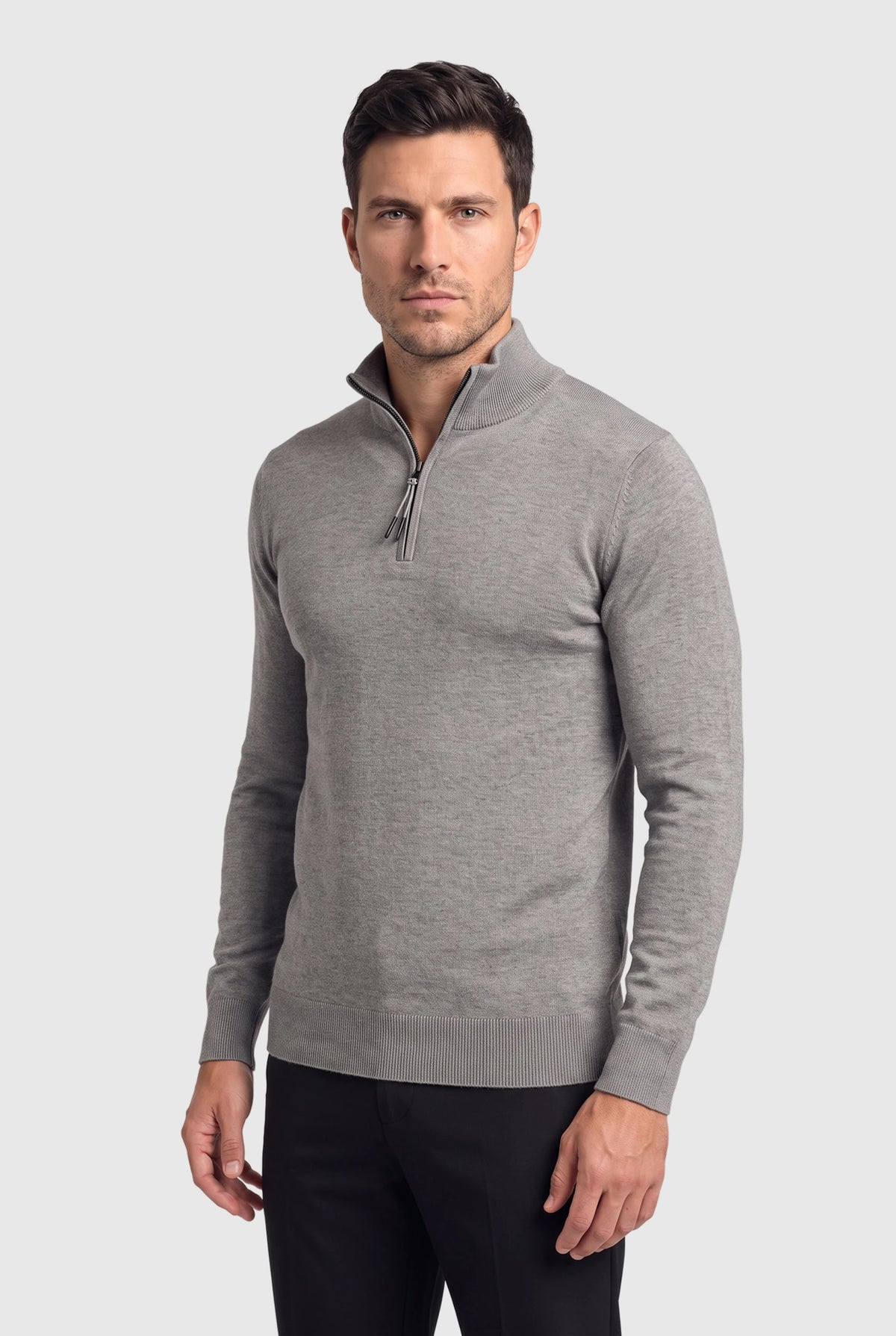 Zipper pullover Simon Antra Melange