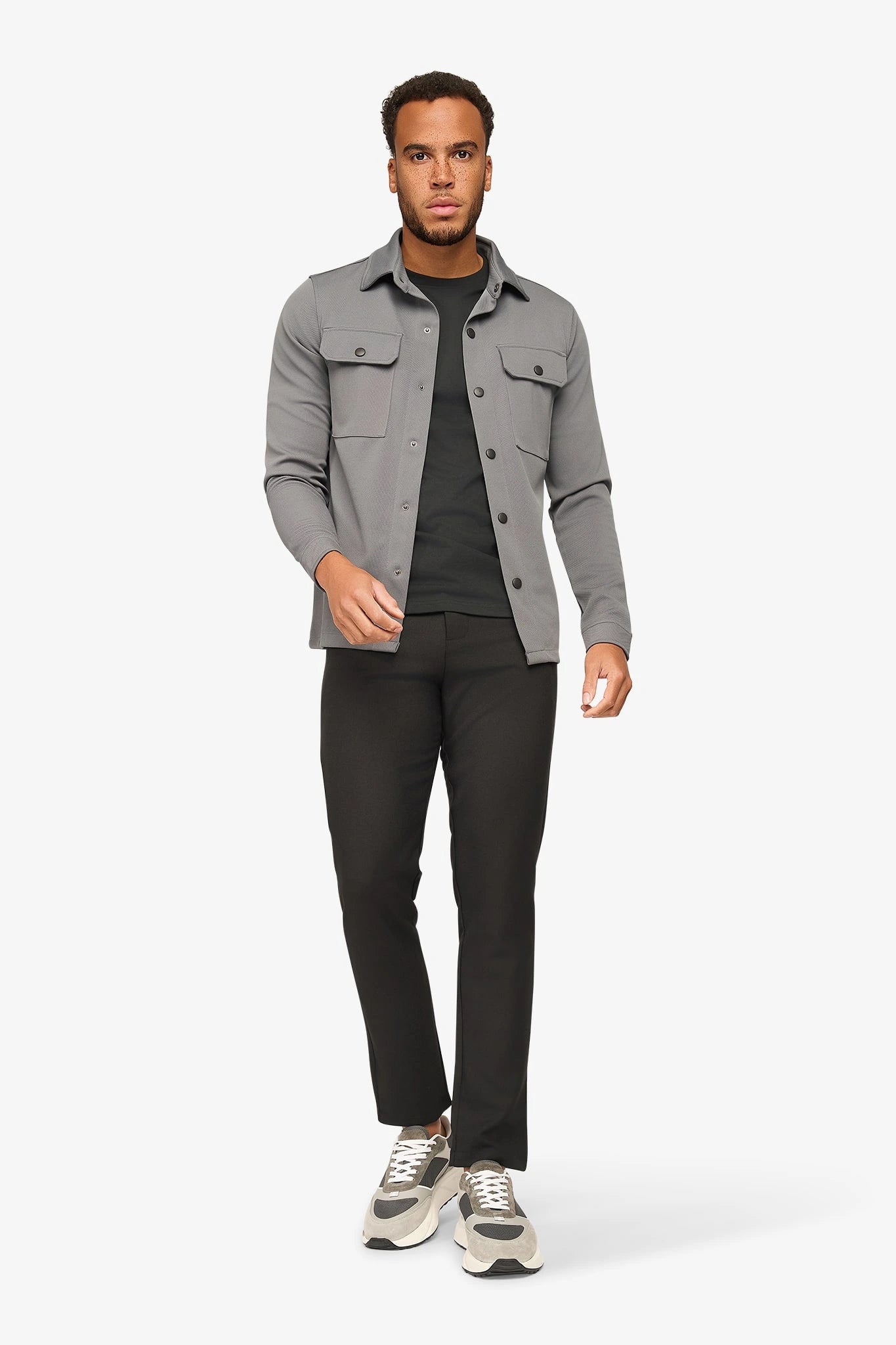 Aspect Overshirt Antraciet