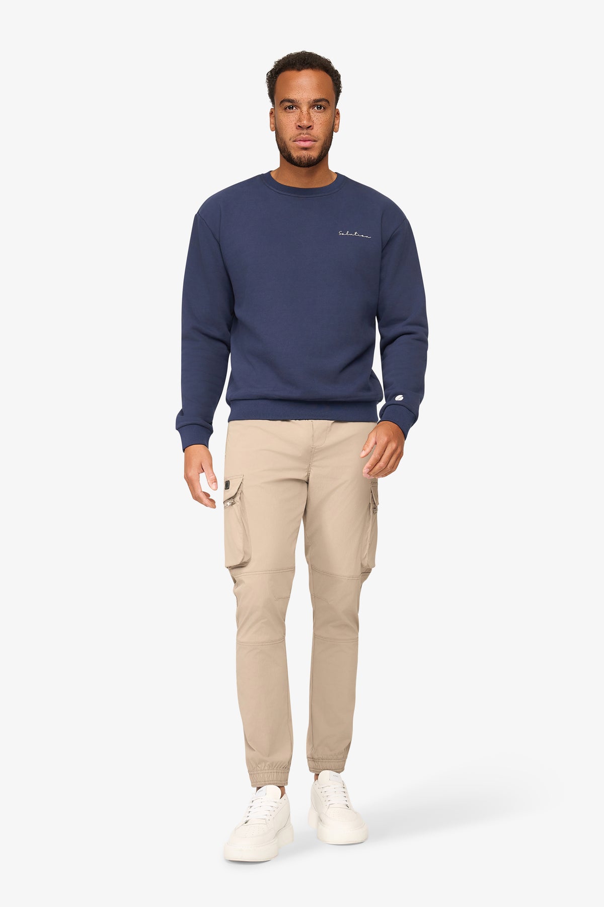 Essential Crewneck Navy