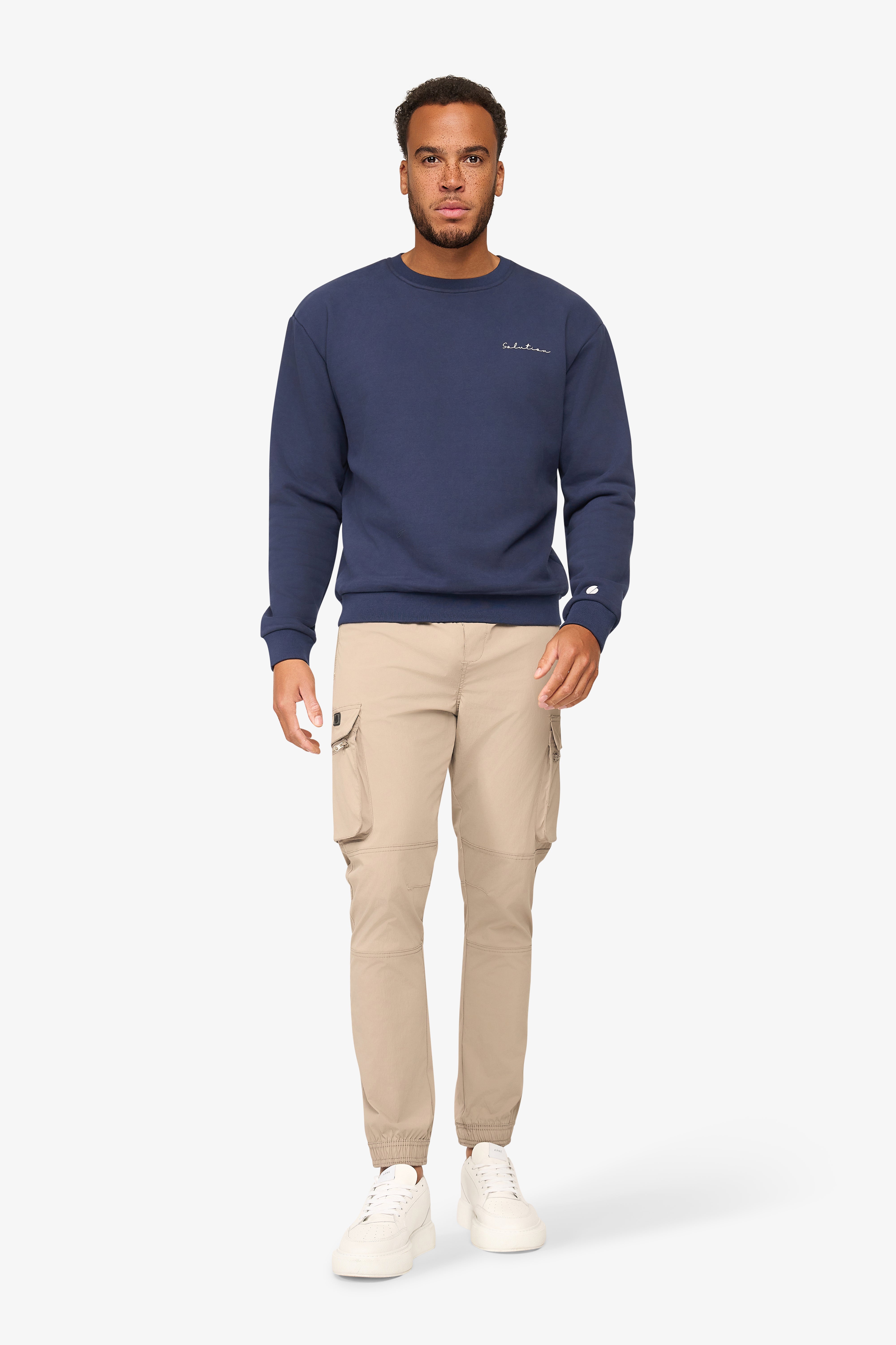 Essential Crewneck Navy