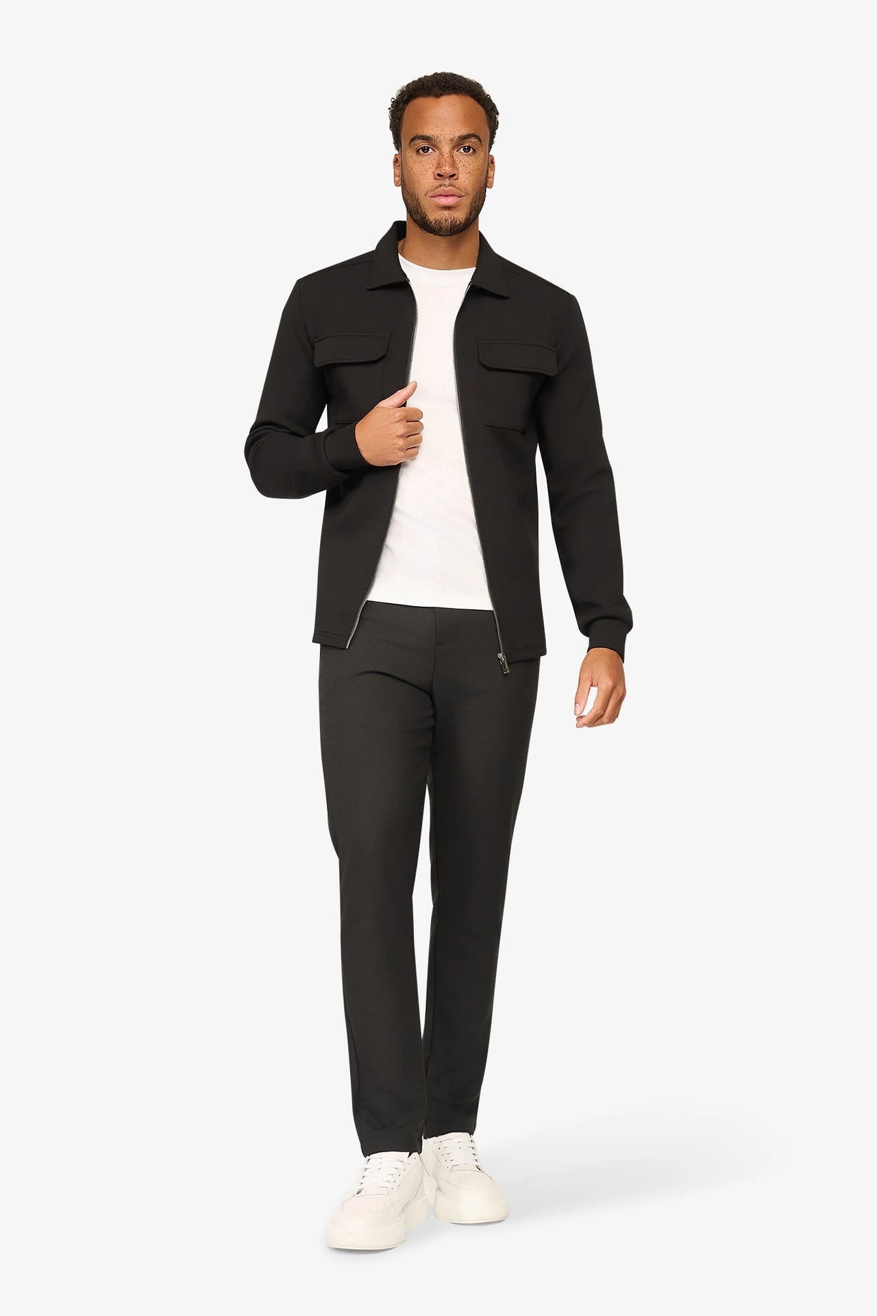 Craft Zipper Overshirt Black