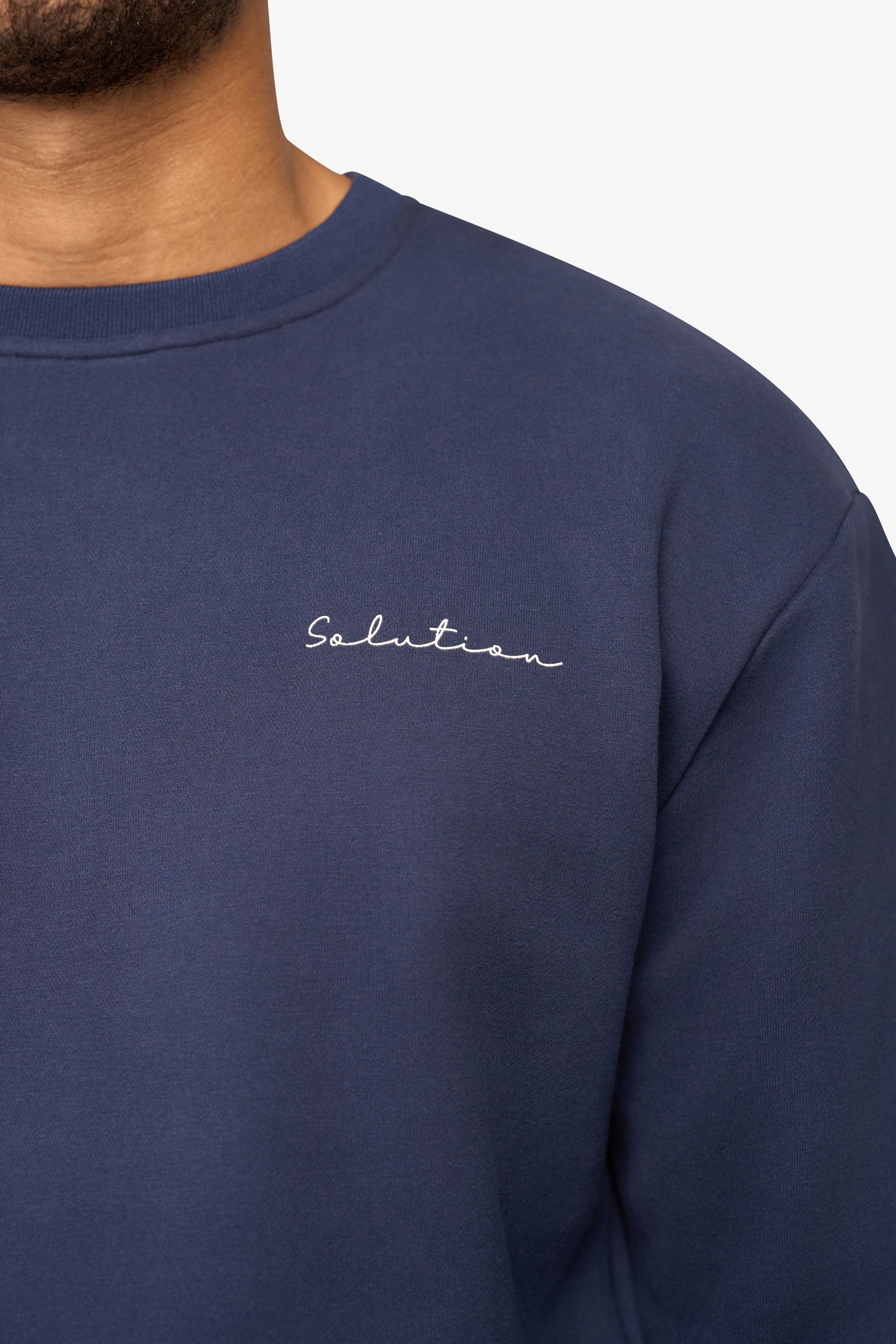 Essential Crewneck Navy