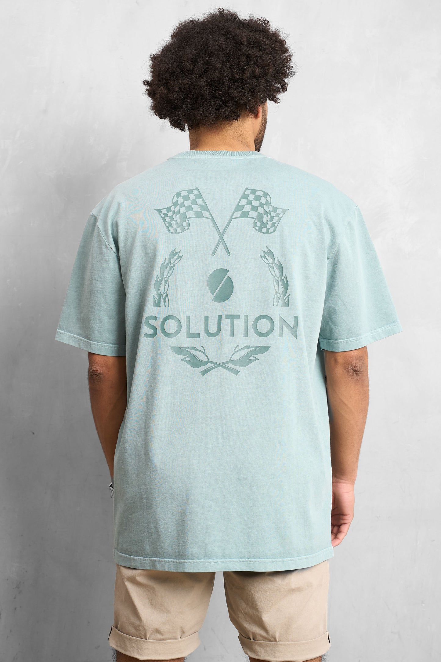 Race Tee Green