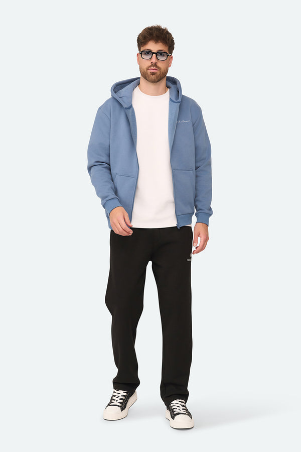 Essential Zipper Hoodie Raf Blue