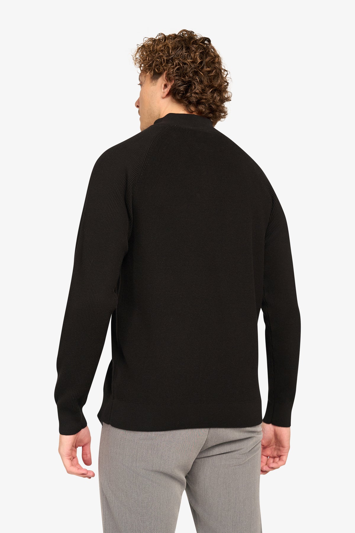 Vantage Zipper Pullover Black